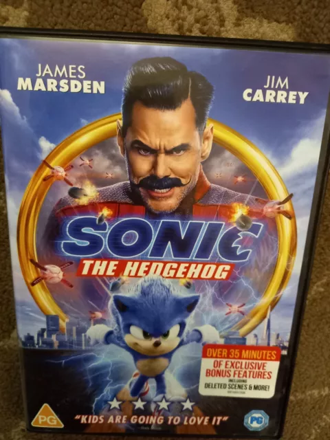 2 Dvds Sonic 1 E 2 O Filme - Jim Carrey - Dublado E Leg.