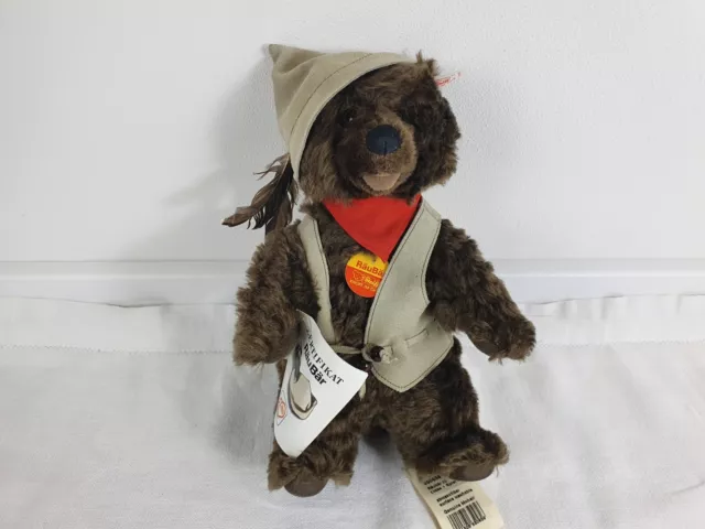 Steiff Tier Teddy Bär 650956 RäuBär 25 cm Top Zustand.