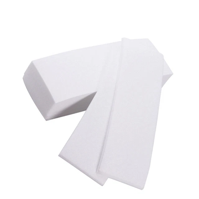 100/300x carta depilazione cartucce di cera ceretta cera strisce strisce di tessuto non tessuto