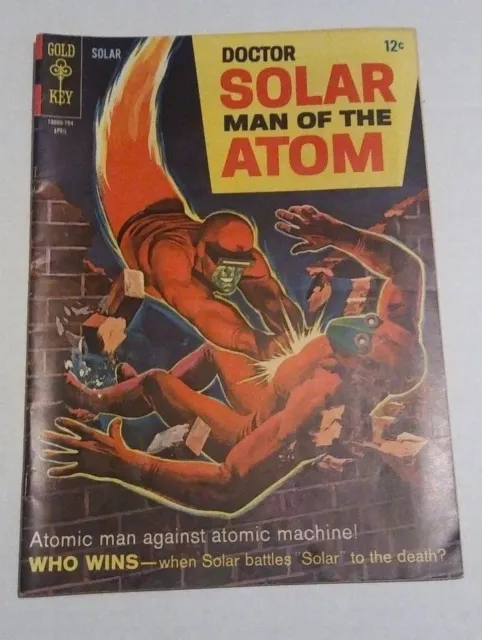 Doctor Solar Man Of The Atom #19 1967 Gold Key Comic In Fine Condition