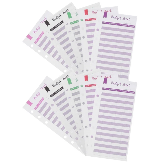 Carta Per Budget Planner A6 - 36 Fogli In 6 Colori, Organizza Spese E Entrate Con Il Sistema A Buste - Foto 10