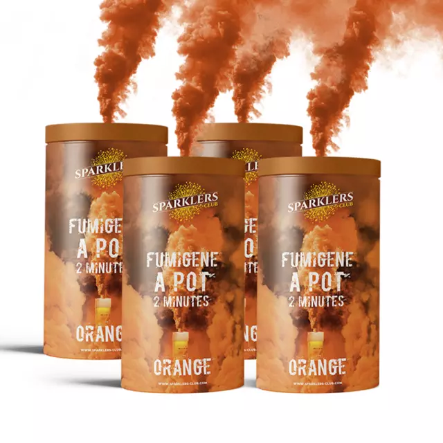 Fumigène Mariage Orange