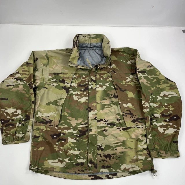 Med Long Multicam Extreme Cold/Wet Weather Gen III Layer 6 Jacket Military Camo
