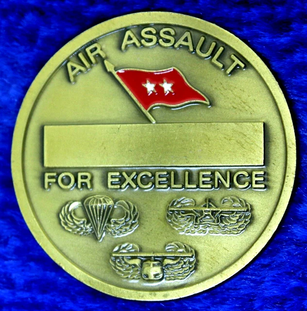 US ARMY 101ST Airborne Division Commanding Gen Air Assault Challenge ...