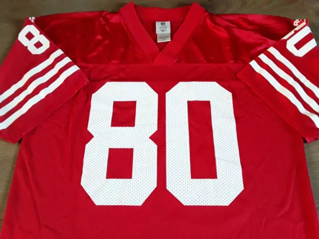 San Francisco 49ers NFL Throwback Trikot - Reis #80 - Groß - Fab Zustand