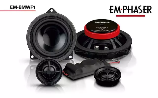 EMPHASER EM-BMWF1 10 cm Lautsprecher Set für MINI R60 / R61