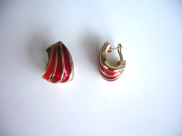 Boucles D'oreilles PIERRE LANG - Occasion, Matière Et état à Vérifier