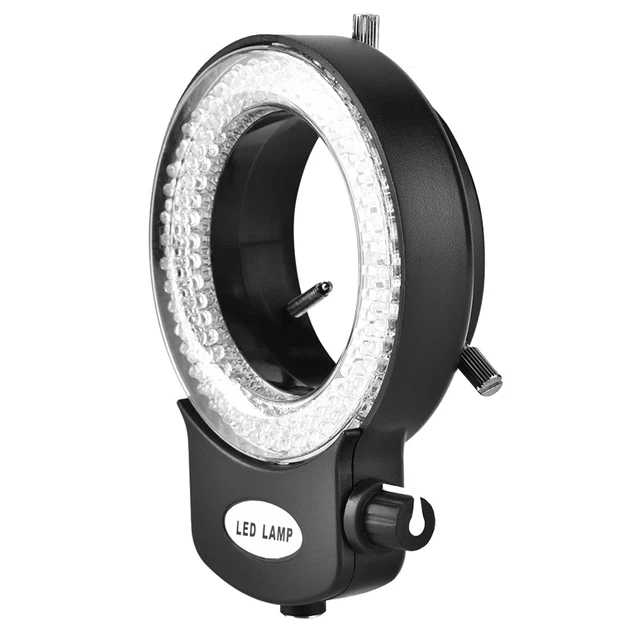 Microscopes Camera 144LEDs Beads Light Source Brightness Adjustable Lamp