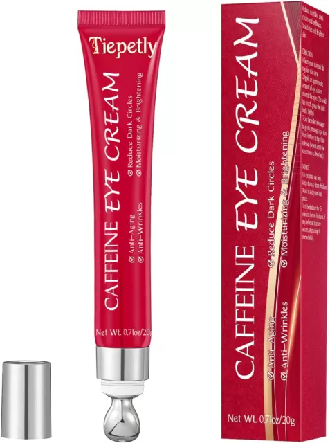 Crema Contorno Occhi Caffeina, Antirughe, Rimuove Occhiaie, Idratante, Pelle 20G