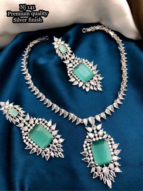 Indian Jewelry New Bollywood Bridal Style Fancy Necklace Fashion Set MA 411