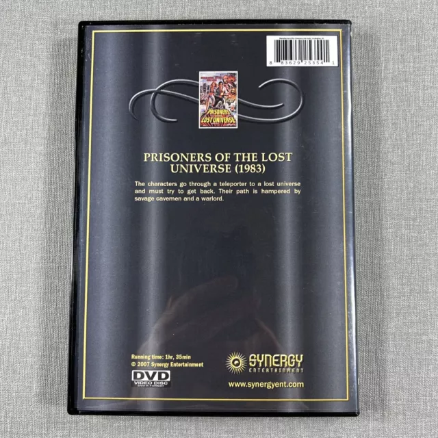 Prisoners of the Lost Universe DVD 1983 culto de ciencia ficción rareza Kay Lenz fuera de imprenta 2