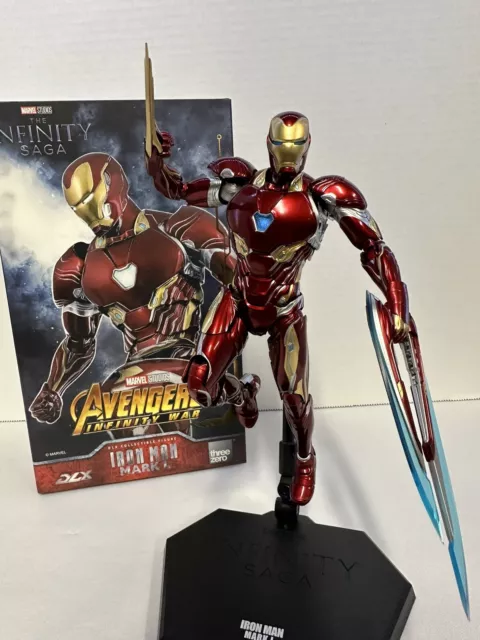 Figura de acción Marvel Studios: The Infinity Saga DLX Iron Man Mark 50