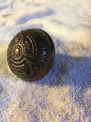Eastlake Victorian antique doorknob solid brass