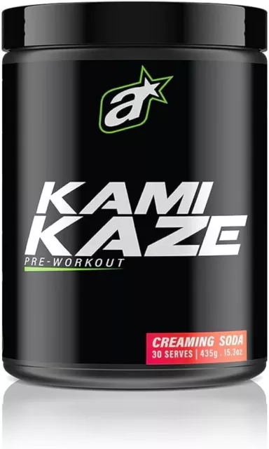Athletic Sport KAMIKAZE 60srv CREAM SODA | Extreme Pre Workout Energy High Stim