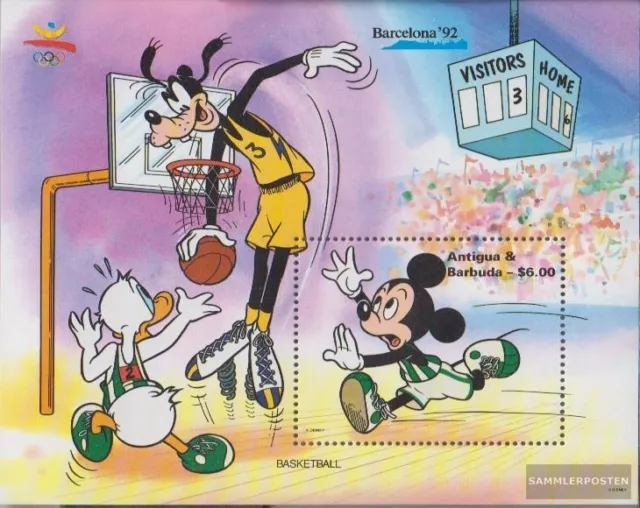 Antigua und Barbuda Block225 (kompl.Ausg.) postfrisch 1992 Walt-Disney-Figuren