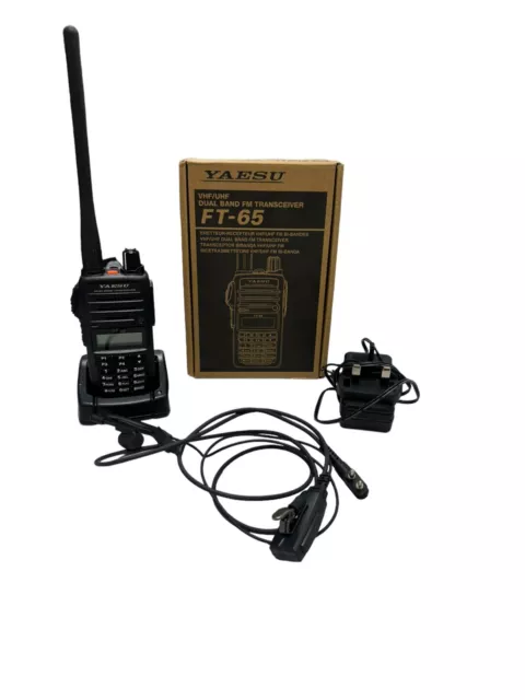 Yaesu FT-65 Dual Band FM Tranceiver VHF/UHF