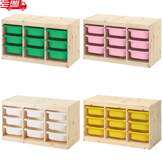 IKEA TROFAST BIG Storage Box Child Plastic Boxes Storage Combination