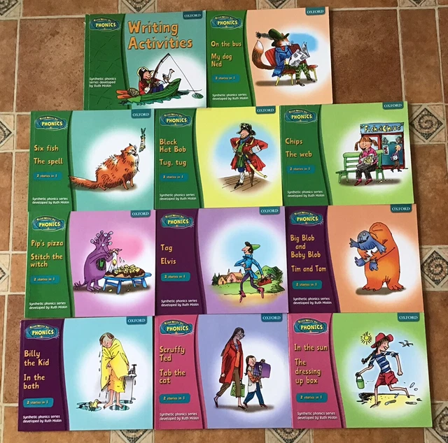 READ WRITE INC Phonics Sets 1,2,3 + Activities Book 11 Books by Ruth