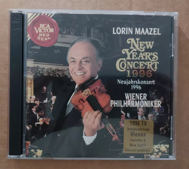 Lorin Maazel, Wiener Philharmoniker – New Year's Concert 1996 Doppel CD