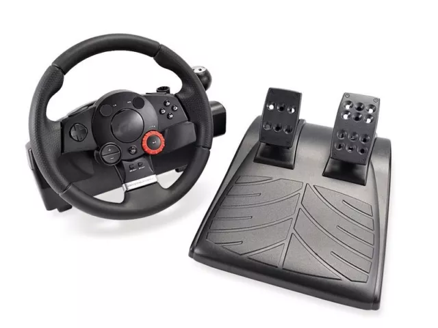 Volante Logitech Driving Force GT - PS3 e PC - MeuGameUsado