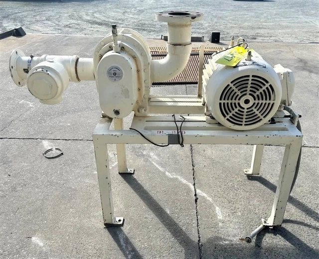 Item 2697: 10 Hp Mac Blower Package Fuller Gardner Denver Sutorbilt Company Blow