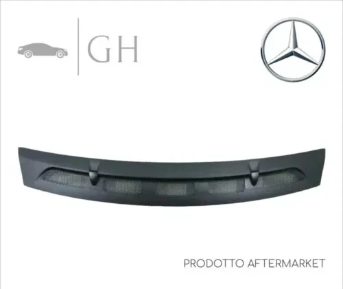 Copri Scarico Per Mercedes Classe A W169 | 2 Pezzi, In ABS Nero, Per Parabrezza - Foto 4