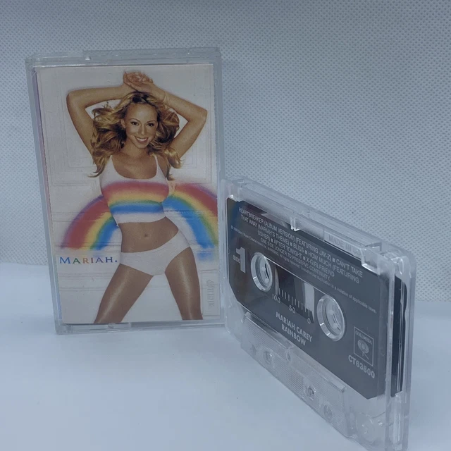 MARIAH CAREY RAINBOW Cassette Tape OG 1999 Funk Soul Hip-Hop Rare