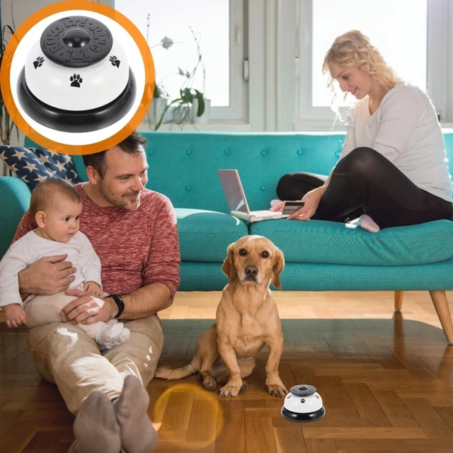 Intelligence Toy Bell Puppy Training Dog Button Pet Toys for Kittens