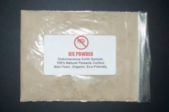 D!E Powder, Diatomaceous Earth, Poultry / Livestock Wormer Redmite/Flea/Lice
