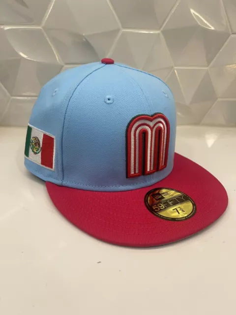 New Era 59fifty Mexico World Baseball Classic Hat Fitted 7 3 /8AUTHENTIC