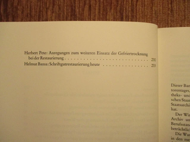 BUCHRESTAURIERUNG Dauerhaftigkeit von Papier BUCHBINDER Buchbinderei BUCHEINBAND 6