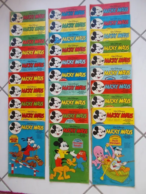 MICKY MAUS Jahrgang 1979 - 52 Hefte komplett