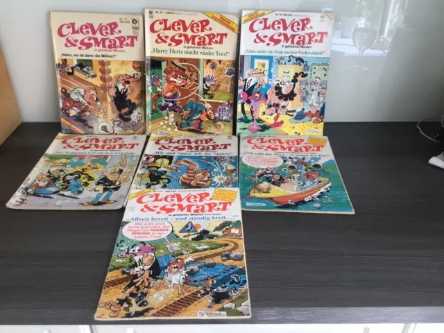 7 Comics Clever & Smart - Deutsche Erstveröffentlichungen 1975 - 1991