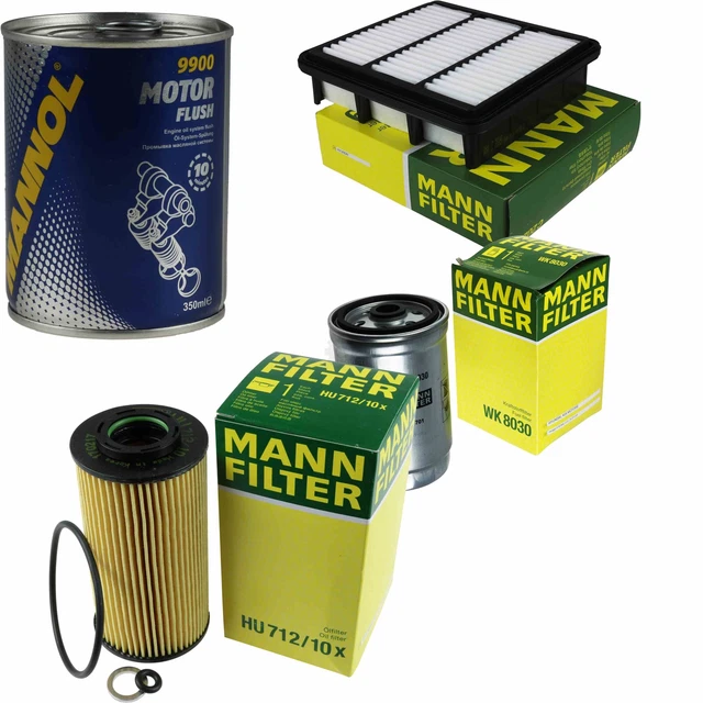 Kit D'inspection Filtres MANN-FILTER SCT - Réf. 11587170 - Filtre à Huile, Air, Habitacle - Neuf Origine
