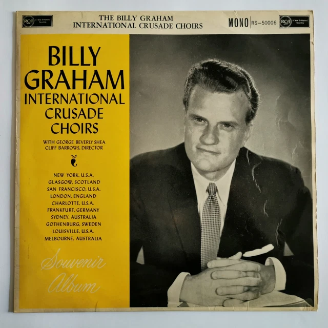THE BILLY GRAHAM International Crusade - Vinyl, LP, Album - UK 1960 ...