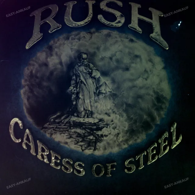 Rush - Caress Of Steel GER LP + OIS (VG+/VG) Mercury 6338 600 .