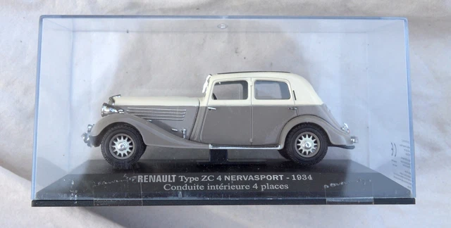 Universal Hobbies UH, Renault Type ZC4 Nervasport, 1934, 1/43, avec boîte