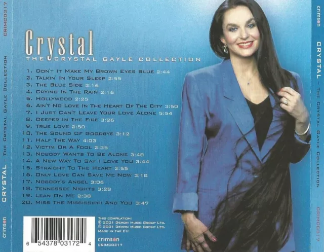 Crystal Gayle - The Essential Very Best 20 Greatest Hits - 70's Country Pop CD 2