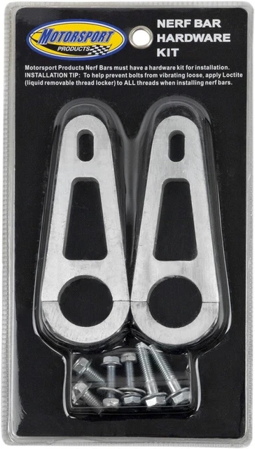Motorsport Products 81-3012 EZ-FIT Nerf Bars - Black 0530-1404