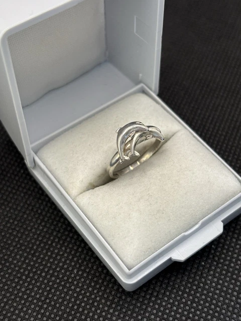 Bague Ancienne En Argent Massif 925 - Jonc Alliance Fleuri - Taille 51 - Occasion