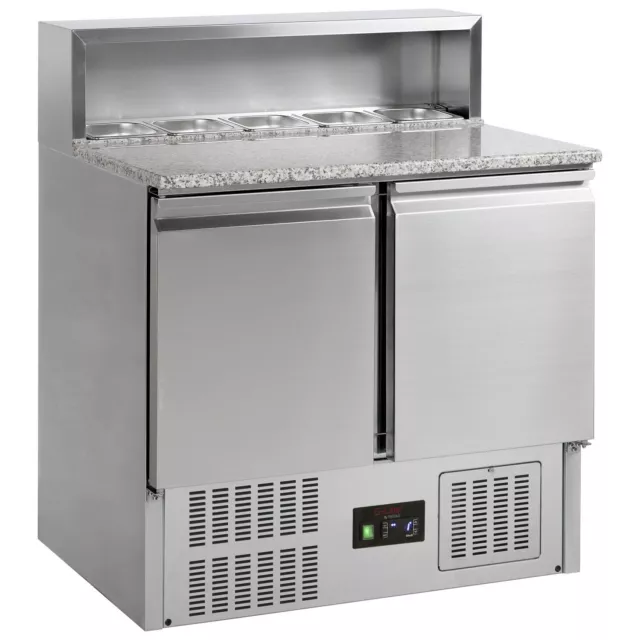STAINLESS STEEL GRANITE PIZZA PREPERATION COUNTER GP92 @ £599 +Vat INC DELIVERY