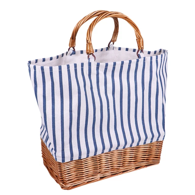 Canvas Tote Bags Rattan Canvas Tote Straw Purses Women Fashion 10