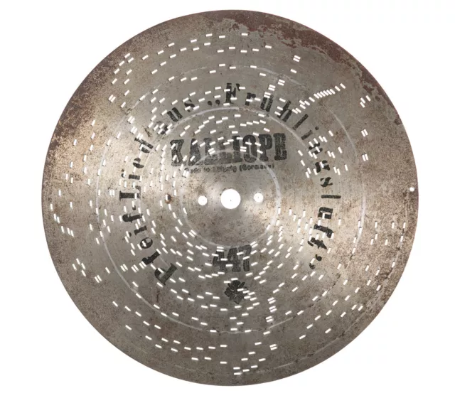 Kalliope Blech Platte 23,5 cm Ø,  Pfeiff-Lied aus Frühlingsluft  Nr 447, Glocken