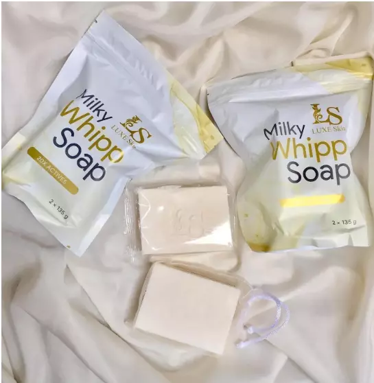 Luxe Skin Milky Whipp Soap 2X 135G with FREE Pekas Toner