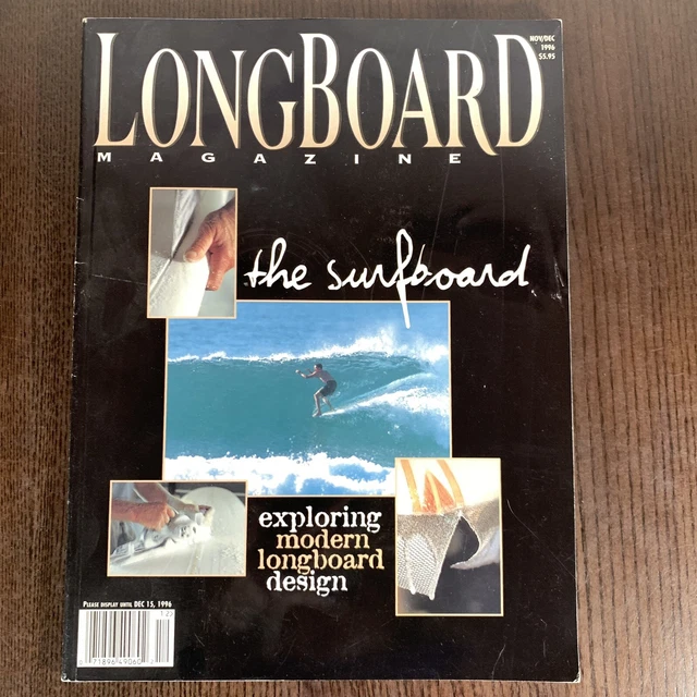 Longboard Magazine The Surfboard The Surf Travel Exploring Design 1996 Vintage