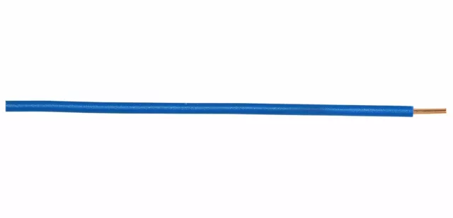 200 M | H07V-U 1,5 mm² PVC-Aderleitung eindrähtig Kupferkabel blau NEU!!