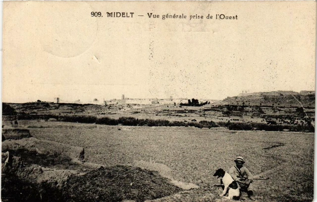 CPA AK Midelt Vue generale prise de l'Ouest MAROC (688344)