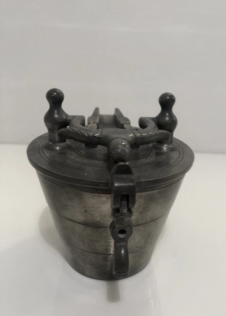 ANCIEN PLAT DE service en étain poinçonné vintage EUR 49,90 - FR