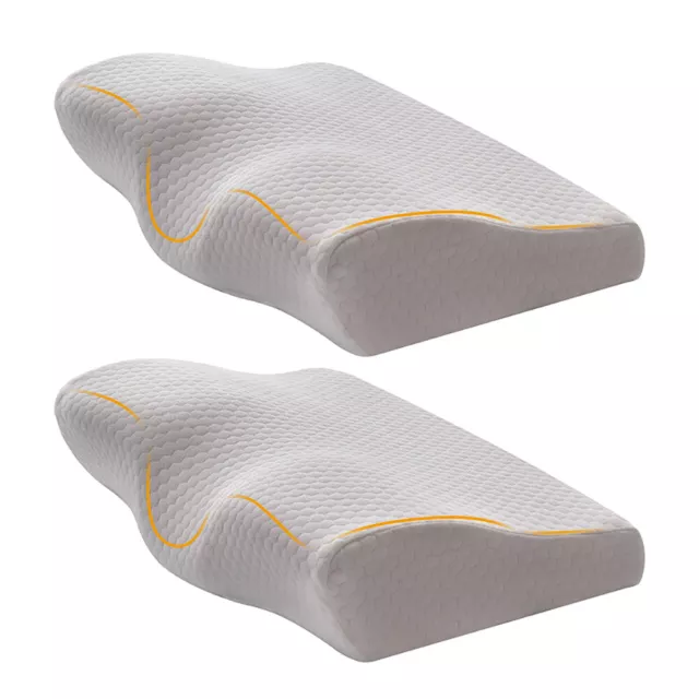 Orthopedic Neck Pillow Contour Memory Foam Pillow for Side Sleepers Pain Relief