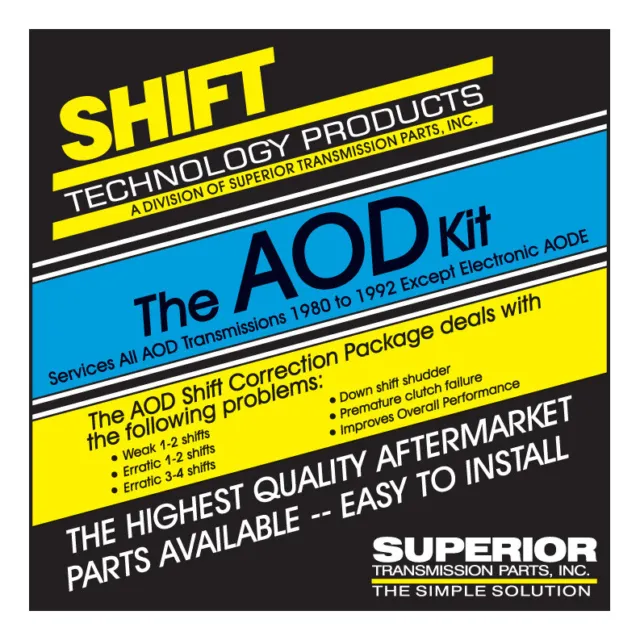 Superior KAOD Shift Correction Package AOD 80-93